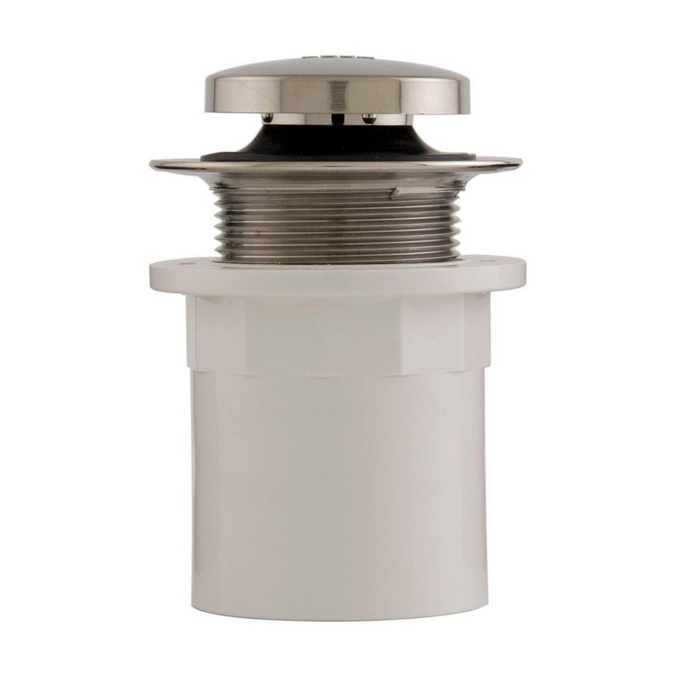 Pop-Up Tub Drain with Hub Adapter - Brushed Nickel, , large image number 3