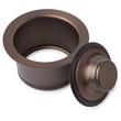 3-1/2" Deep Garbage Disposer Flange & Stopper - Oil Rubbed Bronze, , large image number 2
