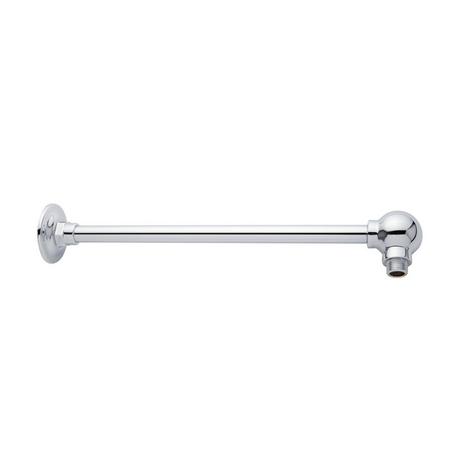 Ornate Extended Shower Arm with Flange