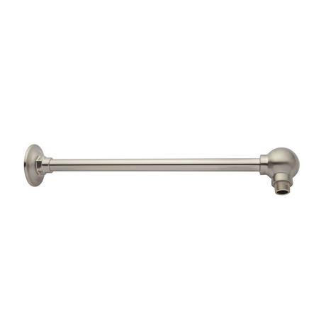 Ornate Extended Shower Arm with Flange