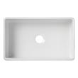30" Oldham Fireclay Farmhouse Sink with Fluted Apron - White, , large image number 8