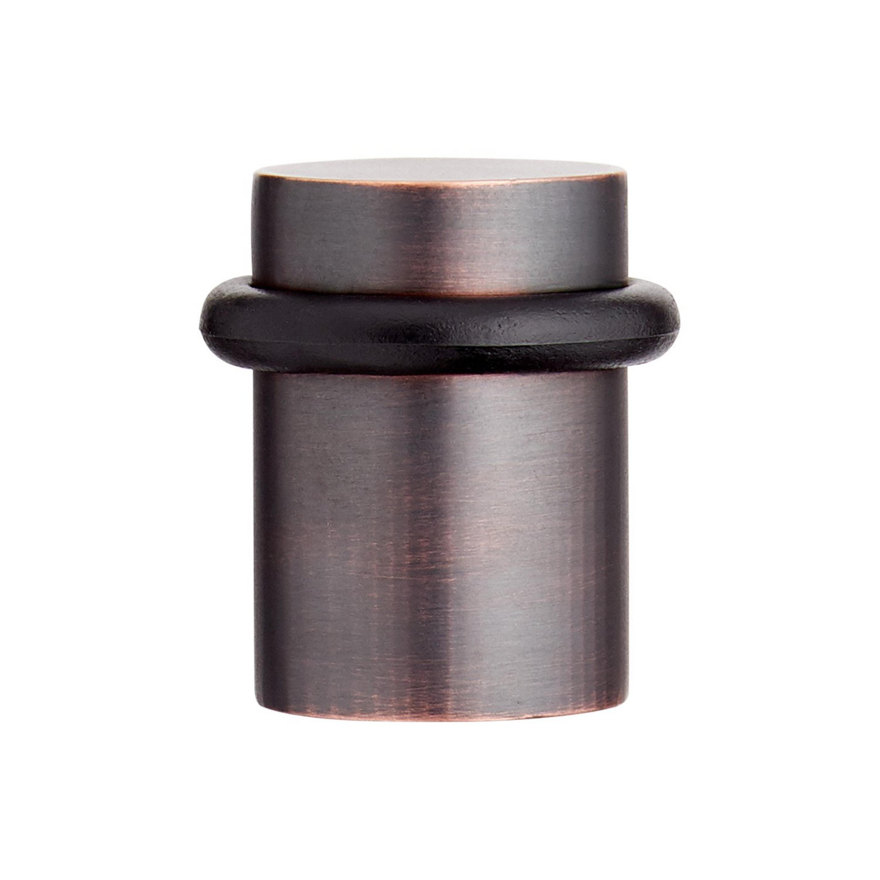 Solid Brass Contemporary Flat Top Doorstop Signature Hardware