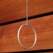 Stainless Steel Pull Chain Wall-Mount Outdoor Shower, , large image number 3