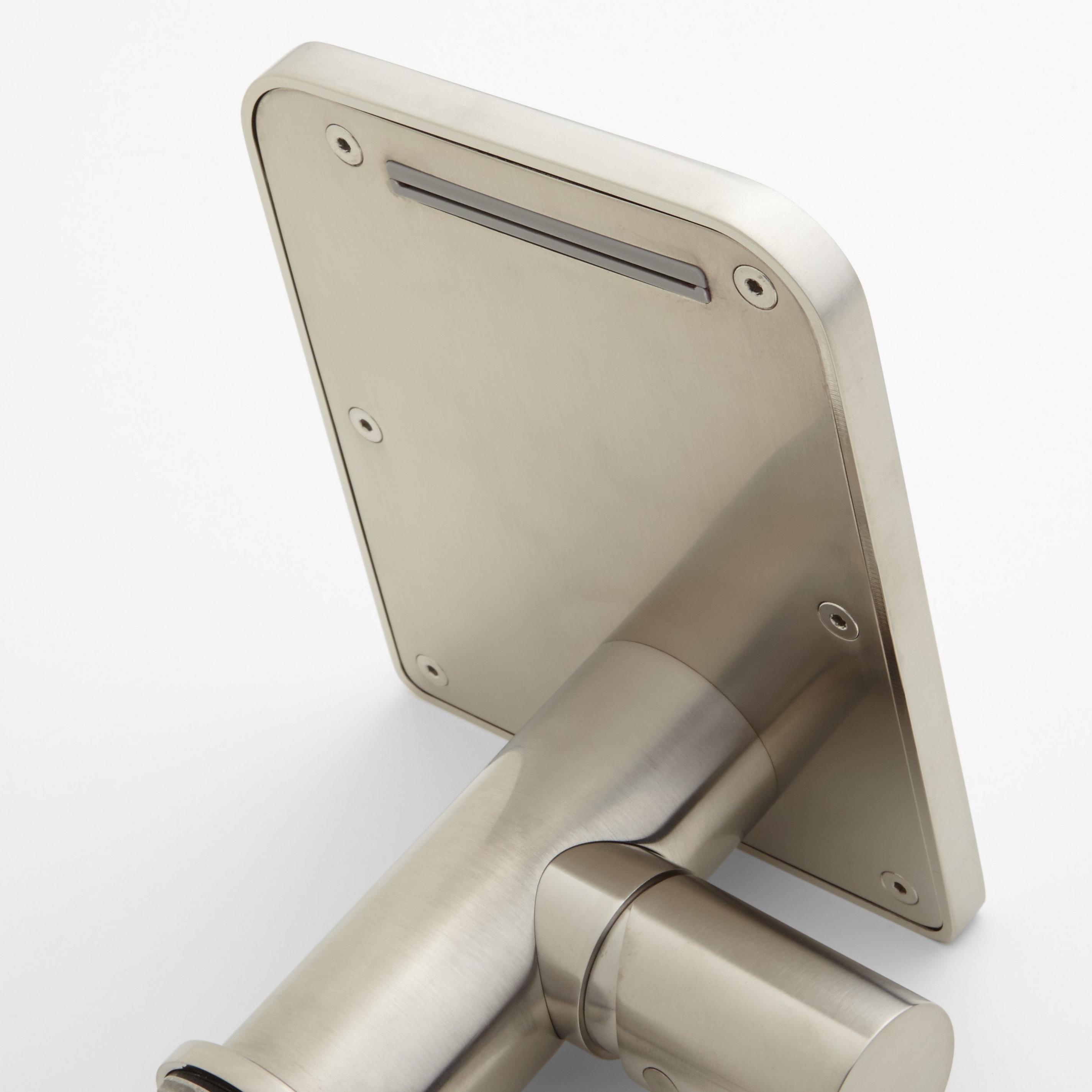 Knox Single Hole Waterfall Faucet with PopUp Drain Overflow