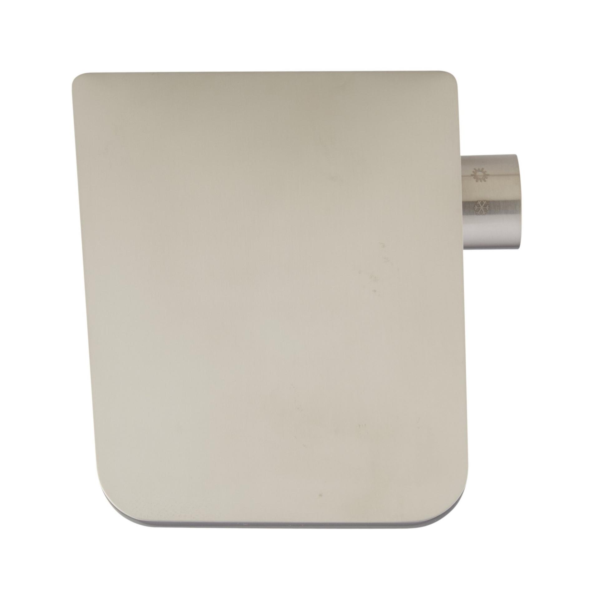 Knox Single Hole Waterfall Faucet with PopUp Drain Overflow