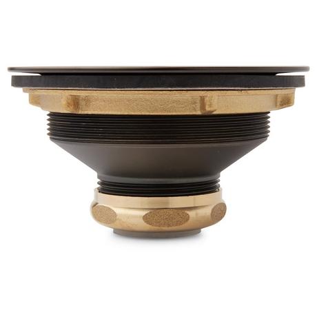 3-1/2" Kitchen Sink Basket Strainer - Oil Rubbed Bronze