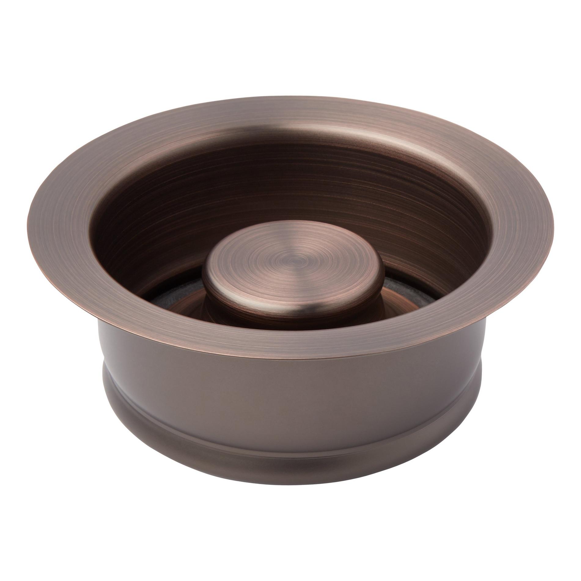 Standard Garbage Disposer Flange & Stopper Oil Rubbed Bronze