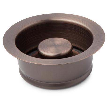 Set - Disposer Flange with Stopper and Strainer Basket with Lift Stopper - 3-1/2"
