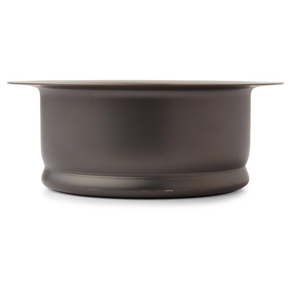 Standard Garbage Disposer Flange & Stopper - Oil Rubbed Bronze, , large image number 1