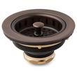 3-1/2" Kitchen Sink Basket Strainers - Oil Rubbed Bronze - Set of Two, , large image number 0