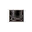 Honeycomb Brass Floor Register - Oil Rubbed Bronze 8"x10" (9-1/4"x11" Overall), , large image number 0