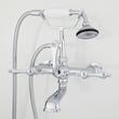 Wall-Mount Telephone Faucet & Hand Shower - Lever Handles, , large image number 2