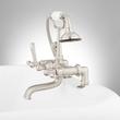 Deck-Mount Telephone Tub Faucet with Lever Handles and Deck Couplers, , large image number 1