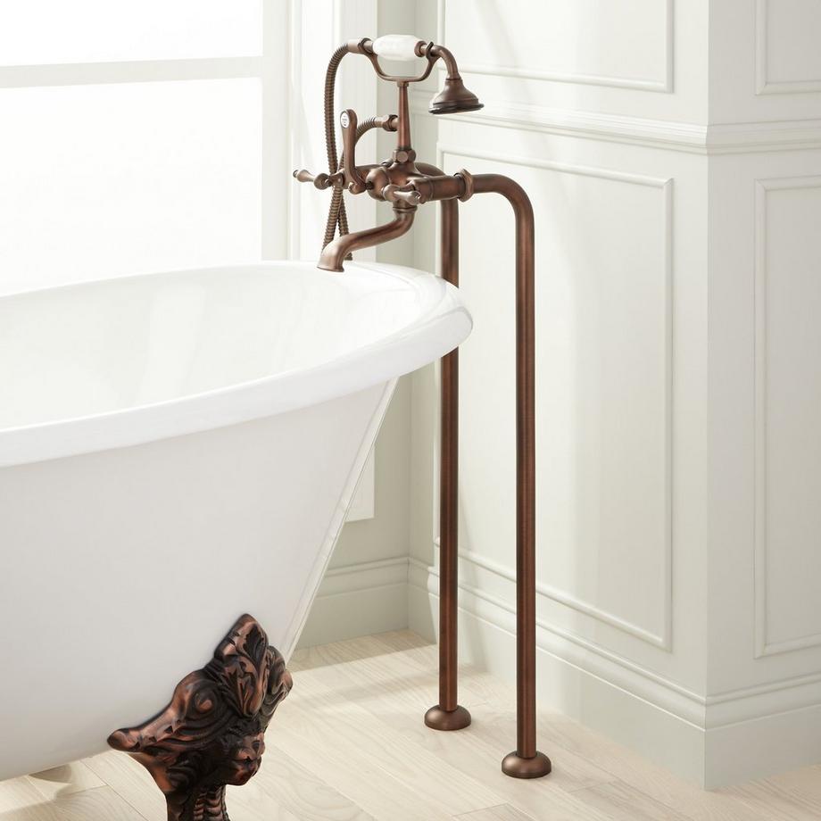 Floor Mount Freestanding Tub Faucets Signature Hardware Signature