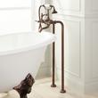 37-1/2" Freestanding Telephone Faucet - Lever Handle - Oil Rubbed Bronze, , large image number 0