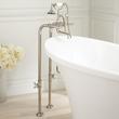 Freestanding Telephone Tub Faucet, Supplies & Valves - Lever Handles, , large image number 8