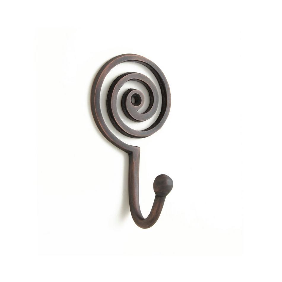 Solid Brass Zen Circle Hook, , large image number 3