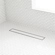 24" Cohen Linear Tile-In Shower Drain - with Drain Flange - Brushed Stainless Steel, , large image number 0