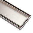 24" Cohen Linear Tile-In Shower Drain - with Drain Flange - Brushed Stainless Steel, , large image number 6