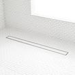 36" Cohen Linear Tile-In Shower Drain - with Drain Flange - Brushed Stainless Steel, , large image number 0