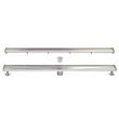 40" Cohen Linear Tile-In Shower Drain - with Drain Flange - Brushed Stainless Steel, , large image number 5