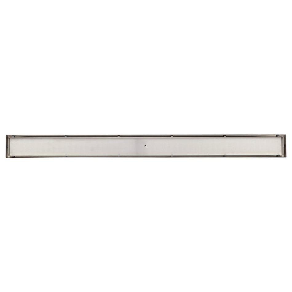 40" Cohen Linear Tile-In Shower Drain - with Drain Flange - Brushed Stainless Steel, , large image number 1