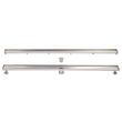 48" Cohen Linear Tile-In Shower Drain - with Drain Flange - Brushed Stainless Steel, , large image number 5