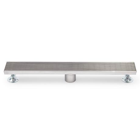 Carmen Linear Shower Drain with Drain Flange
