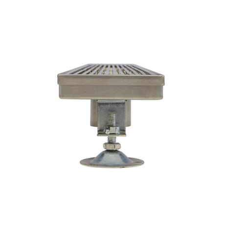 Carmen Linear Shower Drain with Drain Flange