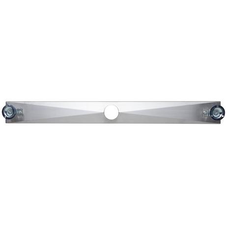 Carmen Linear Shower Drain with Drain Flange