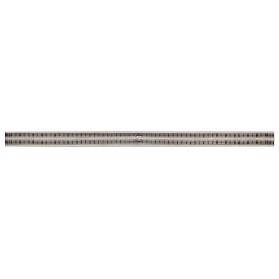 60" Carmen Linear Shower Drain - with Drain Flange - Polished Stainless Steel, , large image number 1