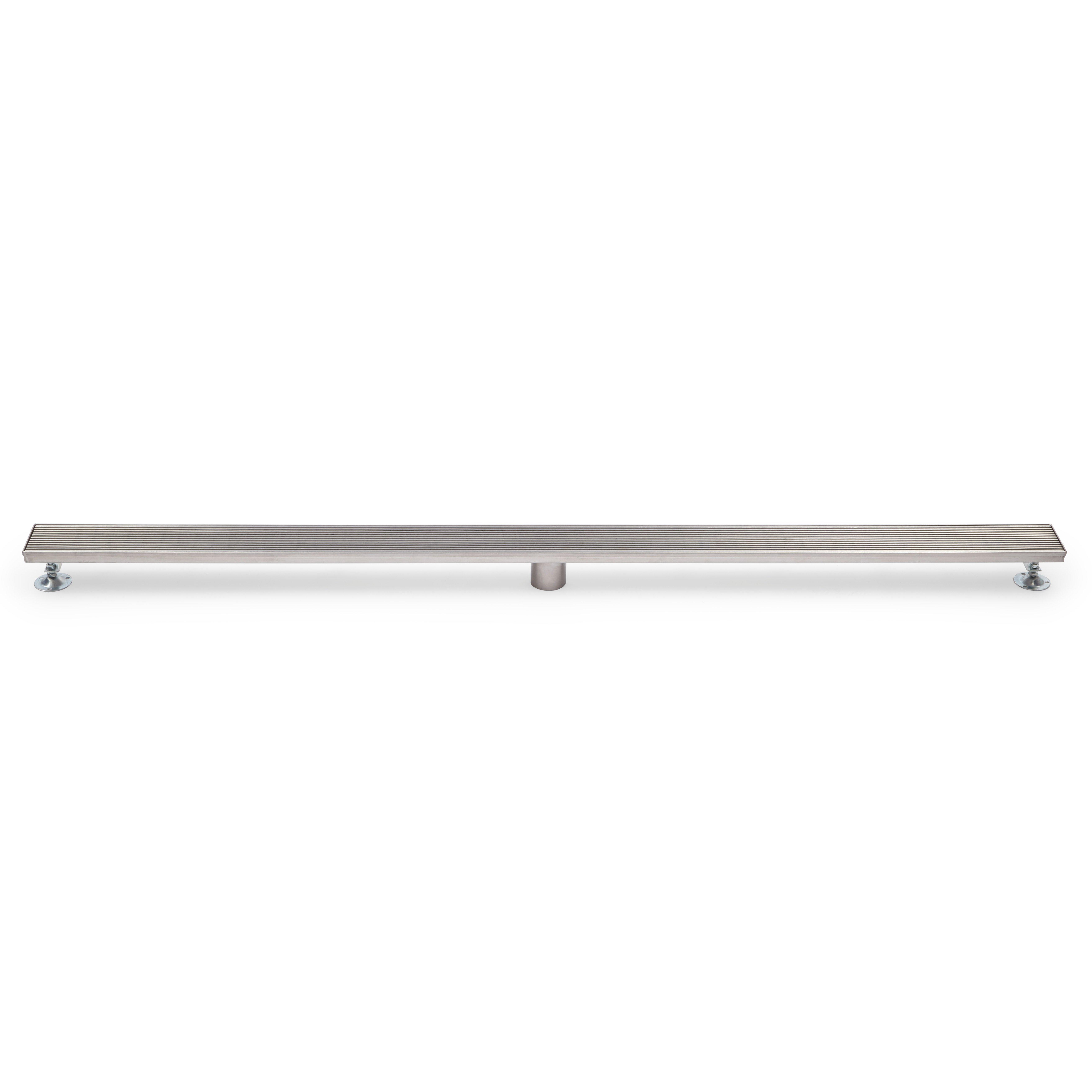 Drain De Douche Menlo Signature Hardware - Carré Chrome - Neuf (Boîte Ouverte)