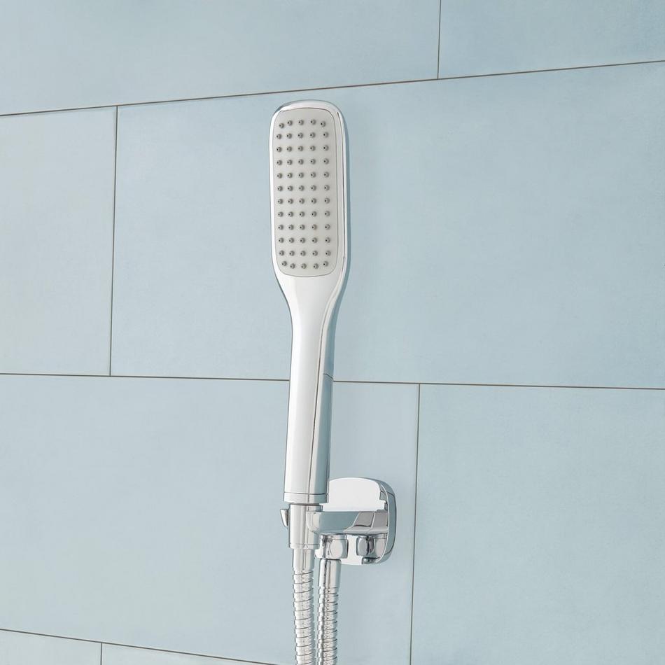Arin Thermostatic Shower System with Hand Shower & 6 Body Sprays - Chrome, , large image number 2