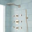 Arin Thermostatic Shower System with Hand Shower & 6 Body Sprays, , large image number 0
