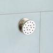 Arin Thermostatic Shower System with Hand Shower & 6 Body Sprays - Brushed Nickel, , large image number 3