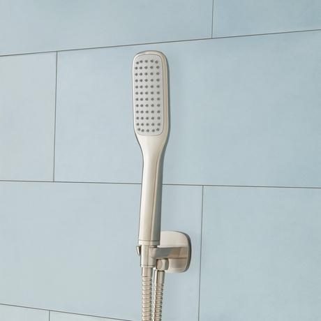 Arin Thermostatic Shower System with Hand Shower & 6 Body Sprays