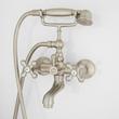 Barlow Wall Mount Tub Faucet and Hand Shower with Metal Cross Handles, , large image number 0