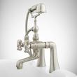 Barlow Deck Mount Tub Faucet and Hand Shower with Metal Cross Handles, , large image number 1