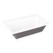 36" Frattina Cast Iron Drop-In Kitchen Sink - White, , large image number 3