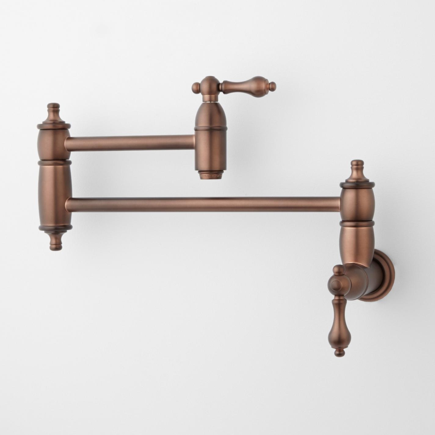 Augusta Retractable WallMount Pot Filler Signature Hardware