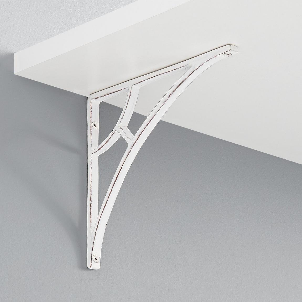 Timeless Large Iron Shelf Bracket Rust Signature Hardware