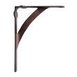 Classic Iron Shelf Bracket - 7" - Bronze Patina, , large image number 1