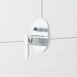 Wingfield Tub and Shower Set with Rainfall Shower Head - Chrome, , large image number 3