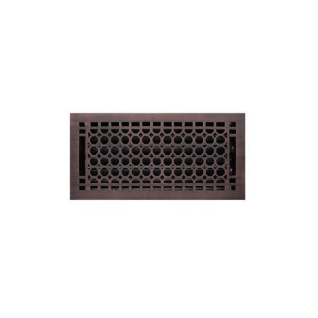 Honeycomb Brass Oversized Floor Register