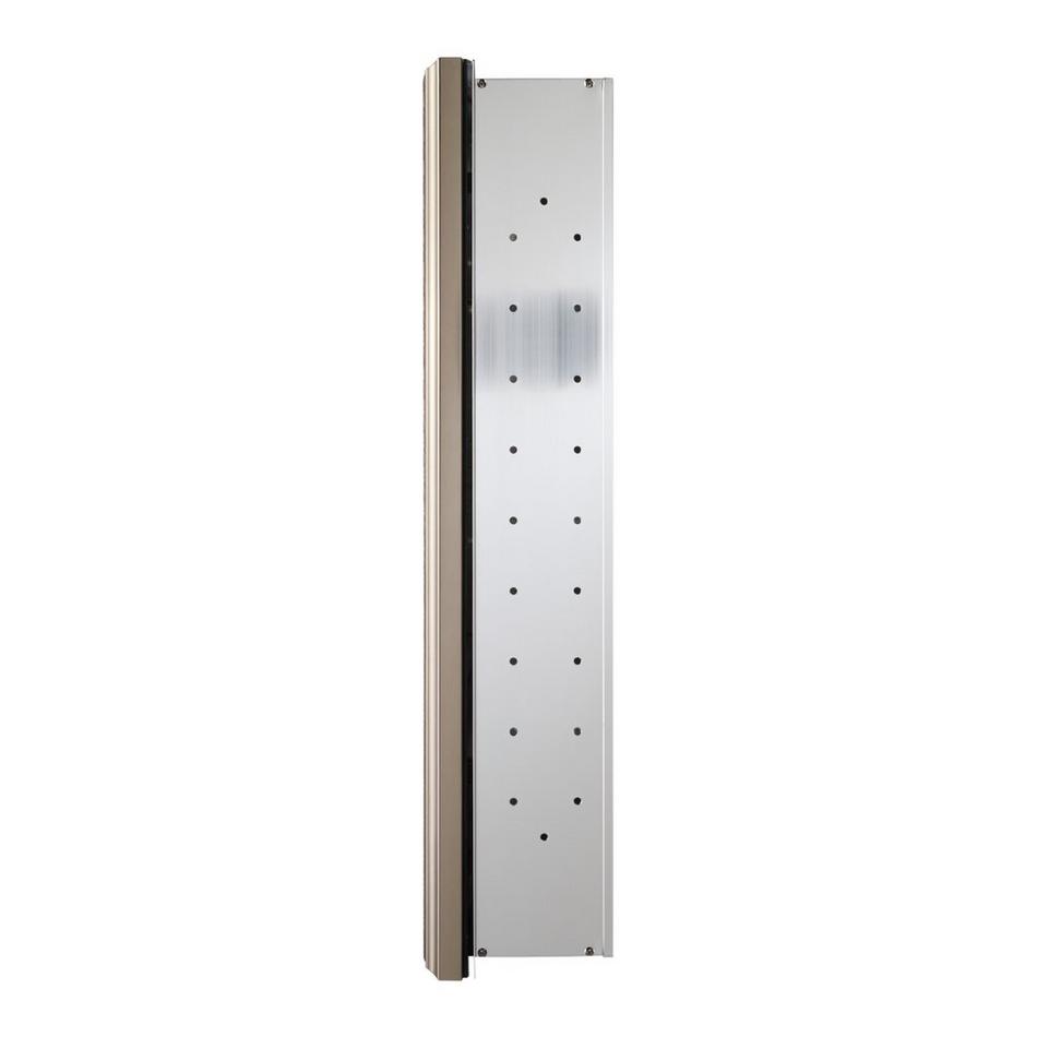 20" Bernstein Deco Aluminum Medicine Cabinet, , large image number 4