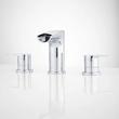 Pagosa Widespread Waterfall Faucet - Overflow - Chrome, , large image number 1