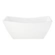 67" Renlo Acrylic Freestanding Tub - With Integral Overflow, , large image number 1