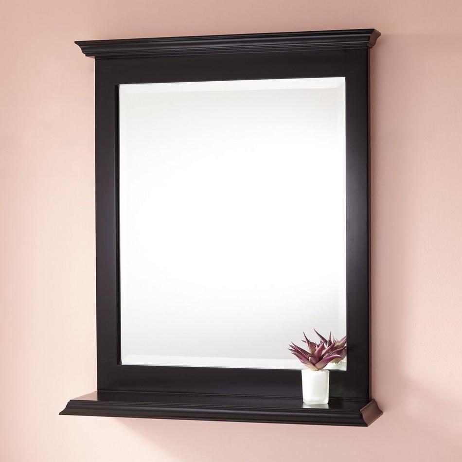 24" Caitlyn Vanity Mirror - Black, , large image number 0