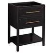 24" Robertson Console Vanity for Undermount Sink - Black, , large image number 1