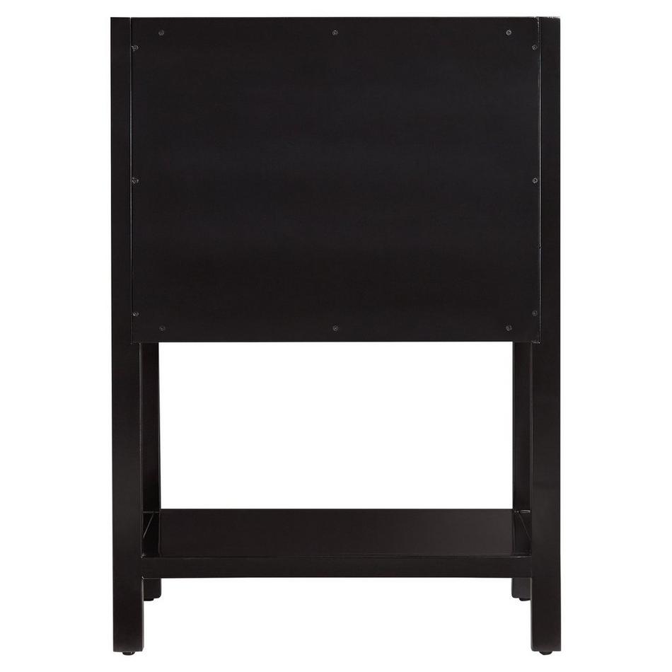 24" Robertson Console Vanity for Undermount Sink - Black, , large image number 4